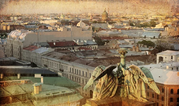 Panorama van st. petersburg, Rusland — Stockfoto