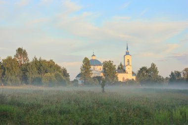 hay, şafak, novgorod bölgesi, Rusya demet