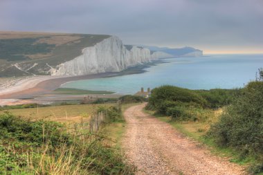 uçurumların seven Sisters, İngiltere