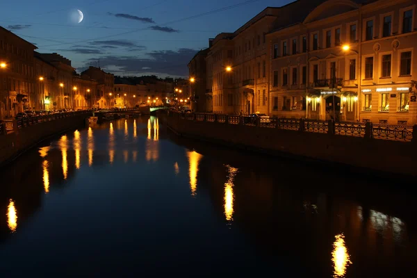 Il fiume Moika, San Pietroburgo — Foto Stock