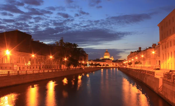 Řeka moika, st petersburg — Stock fotografie