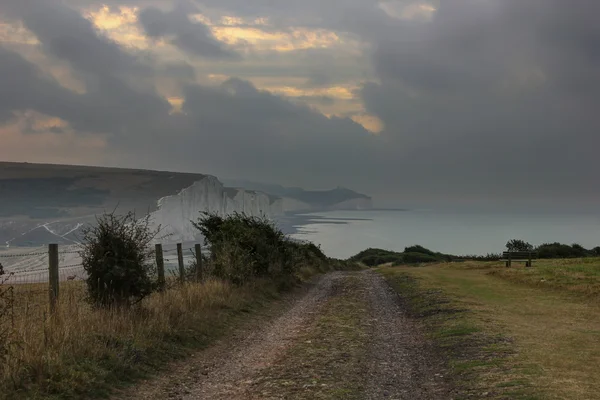 Cliffs of the seven sisters, UK — Stock Photo, Image