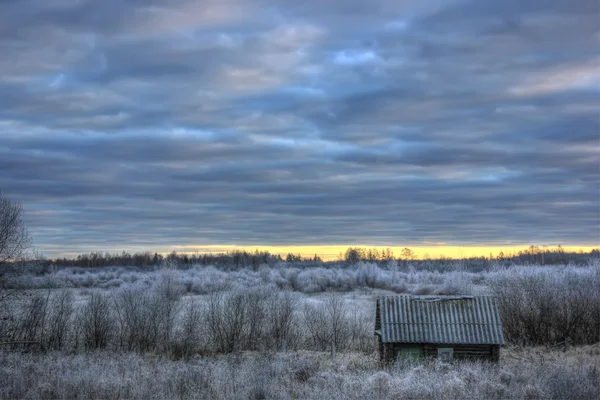 ロシア農村景観 — ストック写真