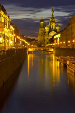 Kurtarıcı olarak dökülmüş kan, st. petersburg, Rusya Federasyonu