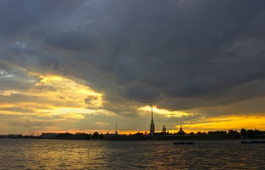 Sunset, st. petersburg, Rusya Federasyonu