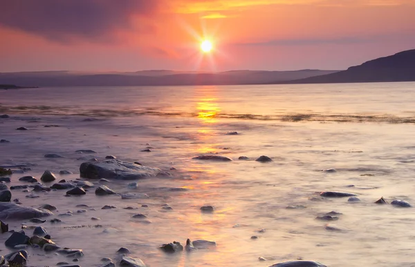 Баренцево море, Мурманская область, Россия — стоковое фото