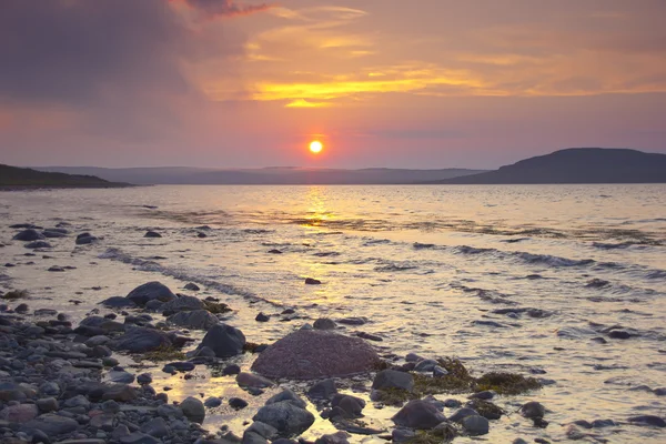 Il mare di Barents, regione di Murmansk, Russia — Foto Stock