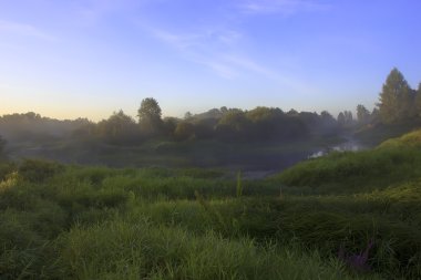 luga nehir, novgorod bölgesi, Rusya Federasyonu