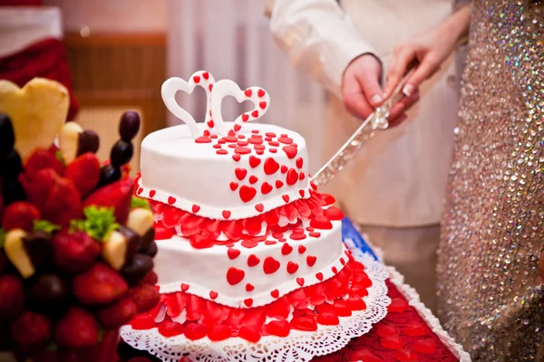 Bolo de casamento — Fotografia de Stock