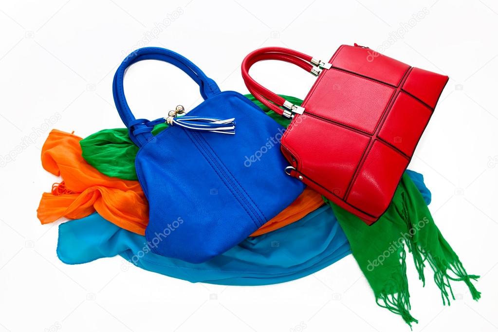 Handbags and scarves