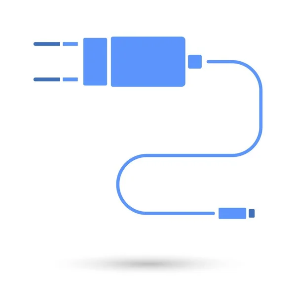 Ladesymbol Isoliertes Objekt Vektorillustration — Stockvektor