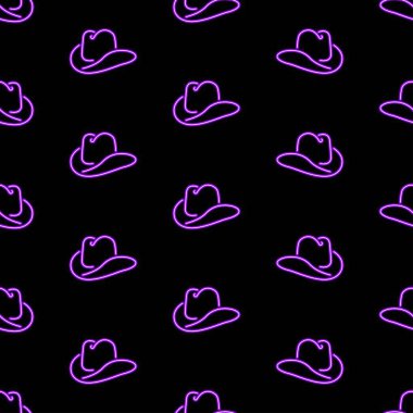 Bu pürüzsüz desen, parlak vektör çizimi siyah arkaplan üzerine.