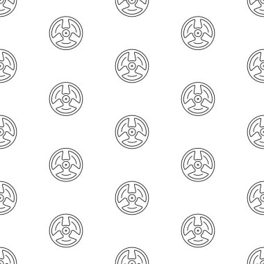 bobbin seamless pattern isolated on white background.