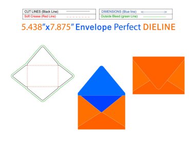 Zarf dizilimi şablonu ve 3D zarf kolayca yeniden düzenlenebilir