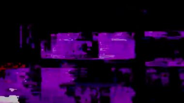 VHS gürültü arızası doku kalıbını örtüyor. Görsel video efektleri arka planı.