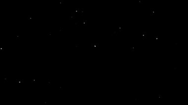 Havaya düşen toz parçacıkları. Sinematik zarif fütüristik organik toz parçacıkları Makro Yavaş Hareket.