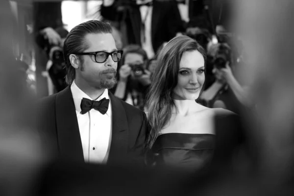 Angelina Jolie, Brad Pitt — Stockfoto