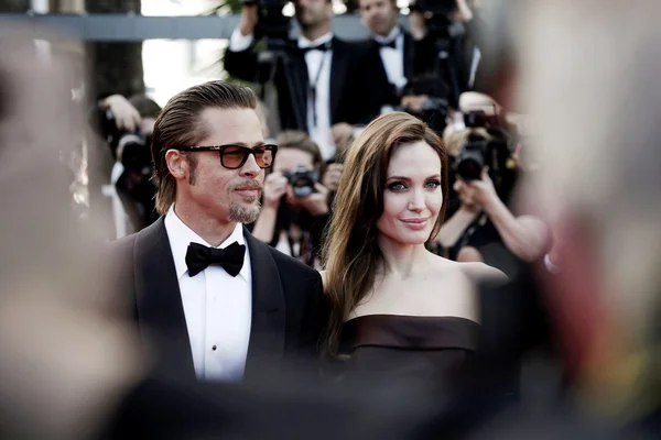 Angelina Jolie, Brad Pitt —  Fotos de Stock