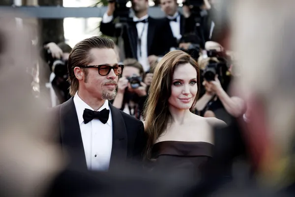 Angelina Jolie, Brad Pitt Fotos De Stock Sin Royalties Gratis