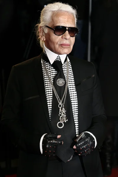 Karl Lagerfeld — Fotografia de Stock