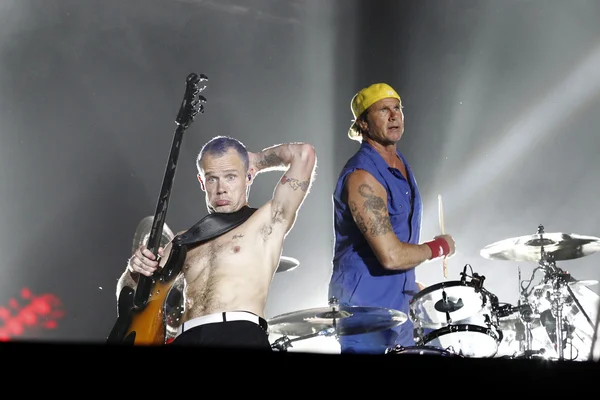 Michael vlo balzary, chad smith — Stockfoto