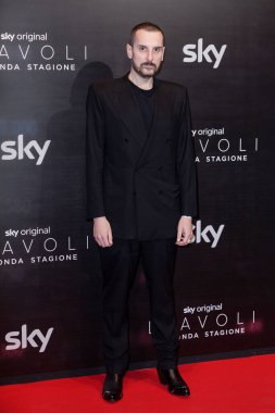 MILAN, ITALY - 07 Nisan: Costantino Della Gherardesca, 7 Nisan 2022 tarihinde İtalya 'nın Milano kentinde The Space Odeon' da 