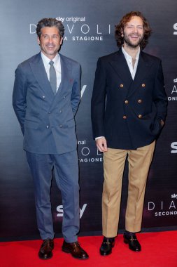 MILAN, ITALY - 07 Nisan 2022 'de İtalya' nın Milano kentinde bulunan The Space Odeon 'da 