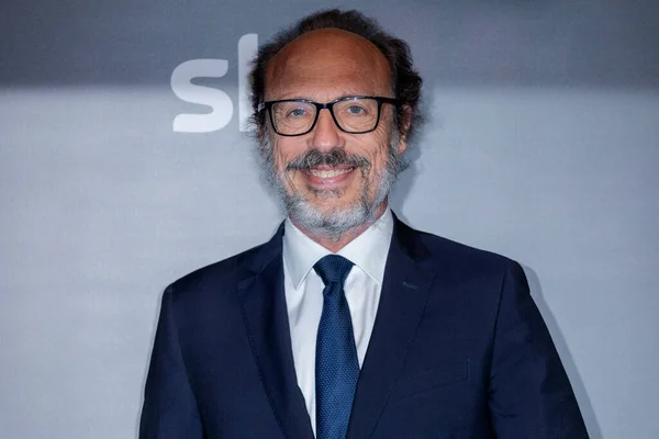 Milan Italy April Guido Meda Attends Diavoli Series Second Season — Photo