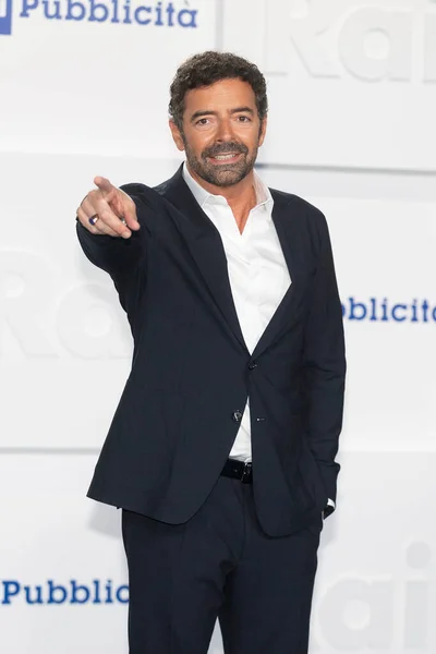 Milão Itália Junho Alberto Matano Participa Rai 2022 2023 Show — Fotografia de Stock