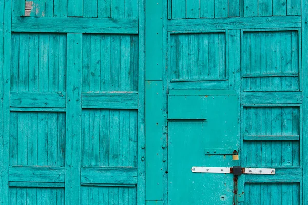 Dřevěné Textury Pro Pozadí Staré Modré Natřené Dřevěné Dveře — Stock fotografie