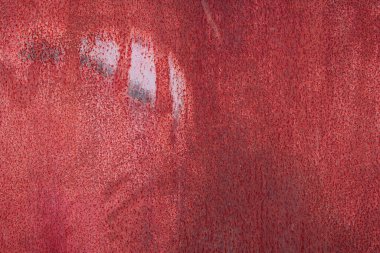 Eski paslı metal dokusu, arka plan için yakın plan. 