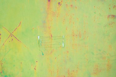 Çizik ve çatlaklarla metal doku