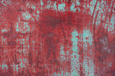 Çizik ve çatlaklarla metal doku