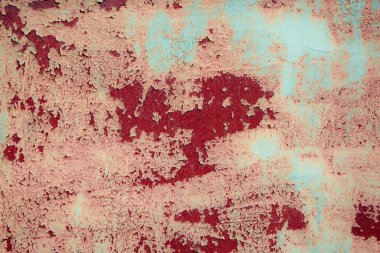 Çizik ve çatlaklarla metal doku