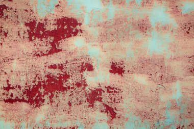 Çizik ve çatlaklarla metal doku