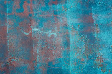 Çizik ve çatlaklarla metal doku