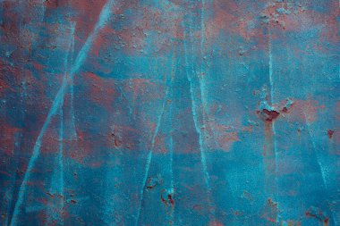 Çizik ve çatlaklarla metal doku