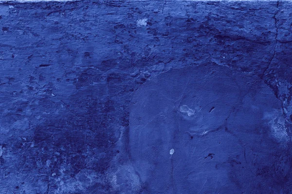 Oude Blauwe Muur Textuur Grunge Abstracte Achtergrond — Stockfoto