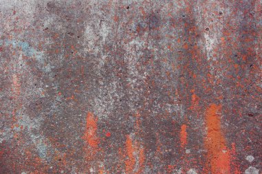 Çizik ve çatlaklarla metal doku