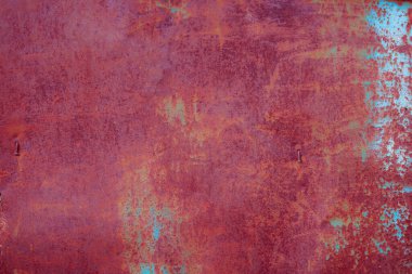 Çizik ve çatlaklarla metal doku