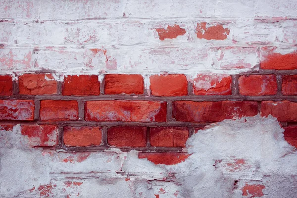 Viejo Fondo Pared Ladrillo — Foto de Stock