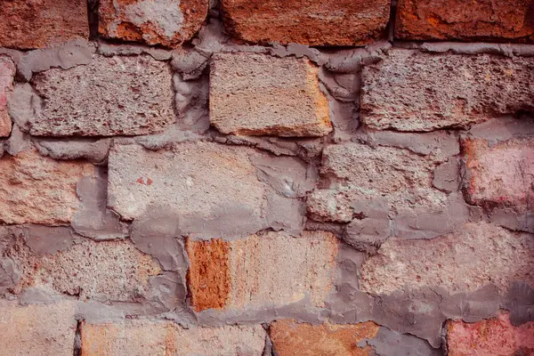 Struttura Del Vecchio Muro Mattoni — Foto Stock