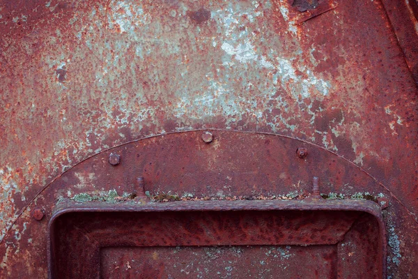 Vecchio Sfondo Metallo Arrugginito — Foto Stock