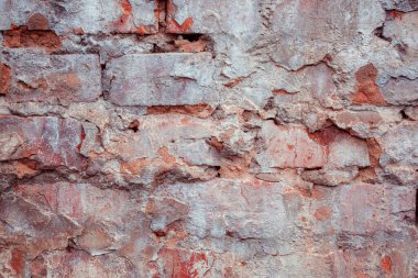 Grunge desen arka plan, soyut desen, duvar, tuğla, beton, taş, eski, çatlak, çimento