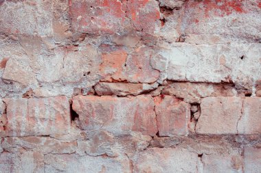 Eski grunge tuğla duvar arkaplanı