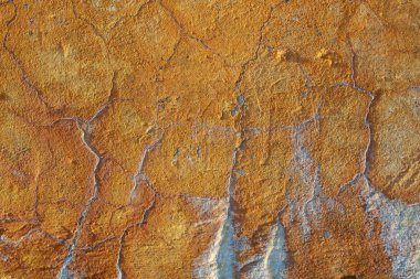 çatlamış beton duvar dokusu arka planı 