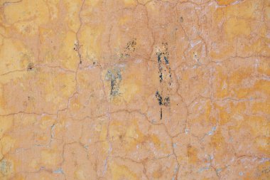 Çatlak beton dokusu. Duvar parçası. çatlakların arkaplanı.