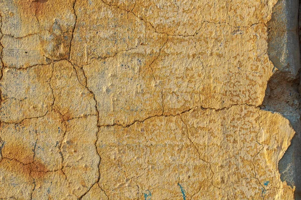 Pęknięty Beton Ściana Tekstury Tła — Zdjęcie stockowe
