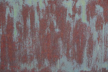 Eski paslı metal dokusu