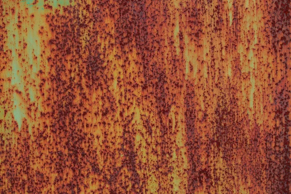 Ржавая Металлическая Текстура Царапинами Трещинами — стоковое фото